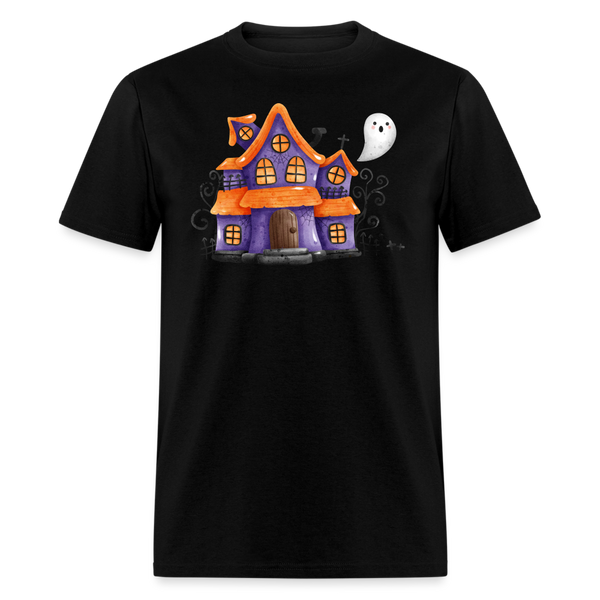 5065 1/4S Spooky House PREMIUM TSHIRT - black