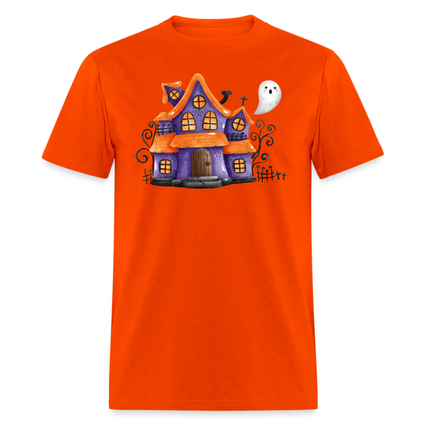 5065 1/4S Spooky House PREMIUM TSHIRT - orange