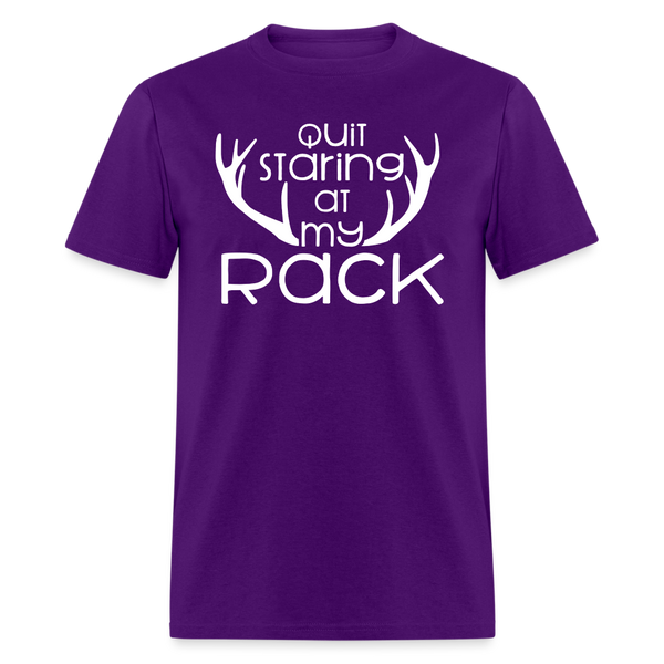 5070 1/4S Quit Staring At My Rack PREMIUM TSHIRT - purple