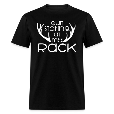 5070 1/4S Quit Staring At My Rack PREMIUM TSHIRT - black