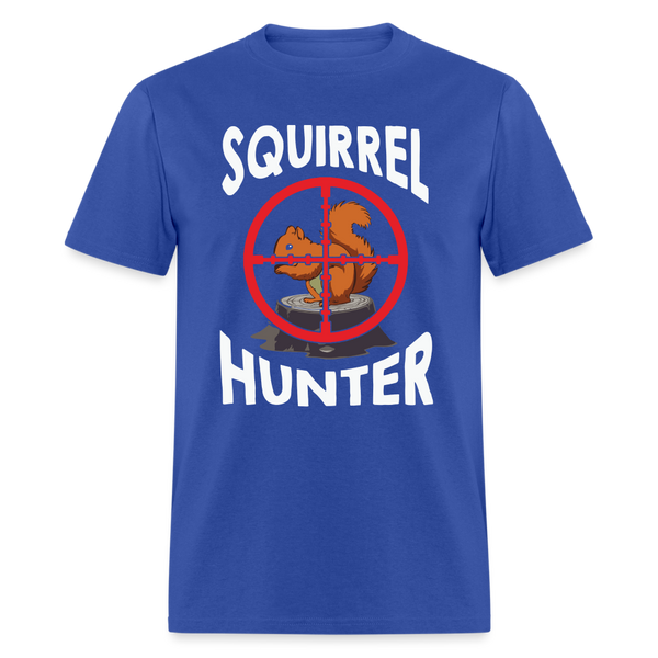 5076 1/4S Squirrel Hunter PREMIUM TSHIRT - royal blue