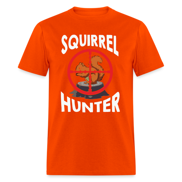 5076 1/4S Squirrel Hunter PREMIUM TSHIRT - orange