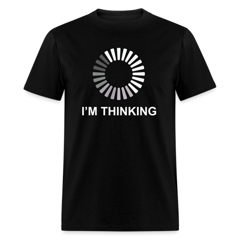 5080 1/4S I'm Thinking PREMIUM TSHIRT - black