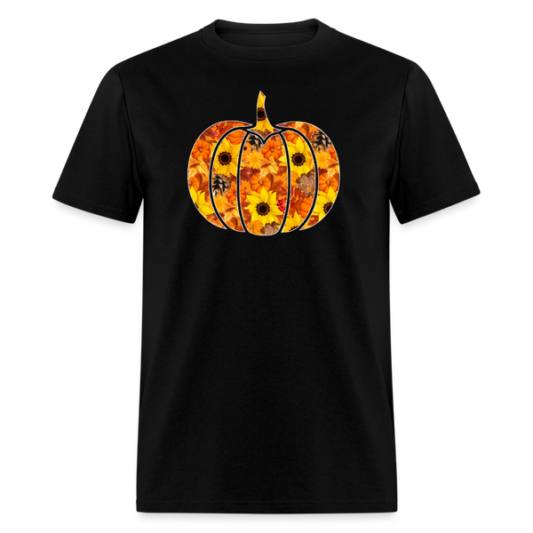 8256 1/4S DL Harvest Swag Pumpkin PREMIUM TSHIRT - black