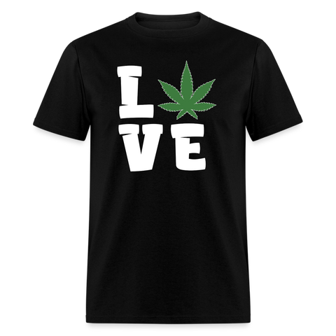 5088 1/4S Wacky Love PREMIUM TSHIRT - black