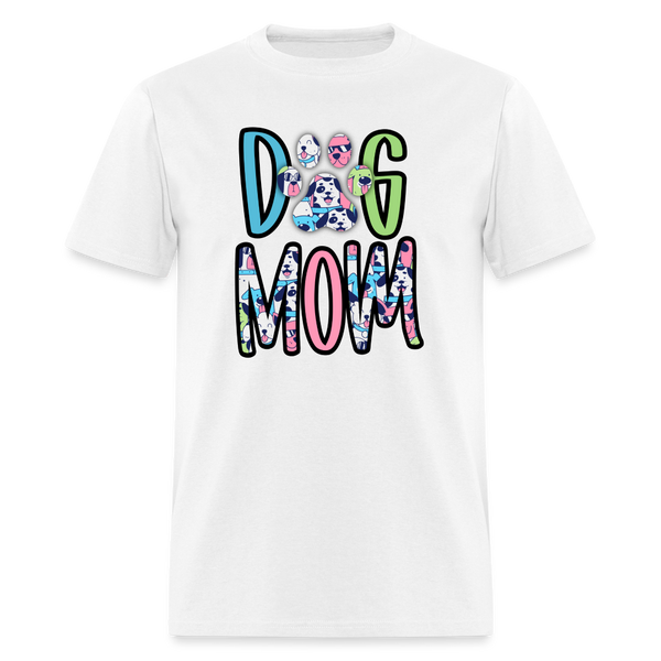 5091 1/4S Another Dog Mom PREMIUM TSHIRT - white