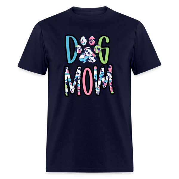 5091 1/4S Another Dog Mom PREMIUM TSHIRT - navy