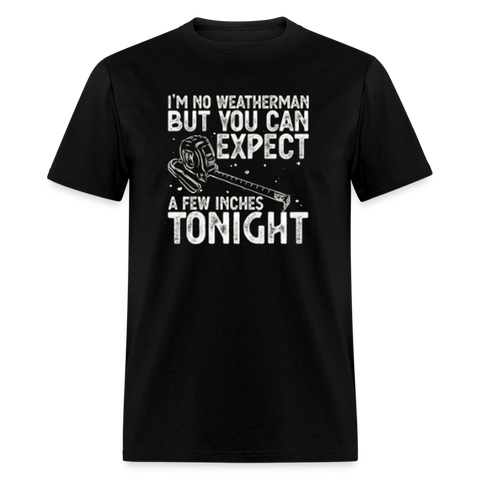 5093 1/4S Weatherman PREMIUM TSHIRT - black