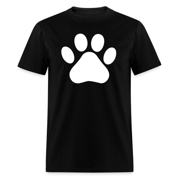 5094 1/4S White Paw PREMIUM TSHIRT - black