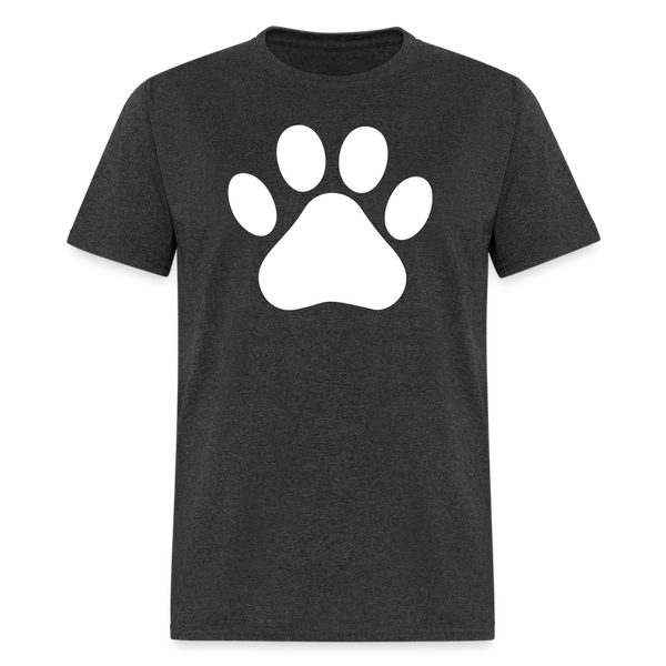 5094 1/4S White Paw PREMIUM TSHIRT - heather black