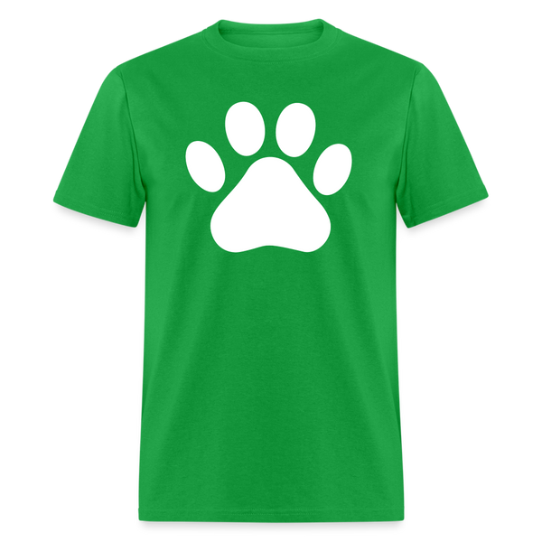 5094 1/4S White Paw PREMIUM TSHIRT - bright green