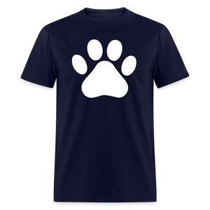 5094 1/4S White Paw PREMIUM TSHIRT - navy