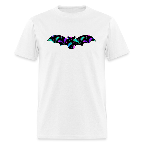 8277 1/4S Drive Me Batty Bat PREMIUM TSHIRT - white