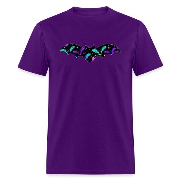 8277 1/4S Drive Me Batty Bat PREMIUM TSHIRT - purple