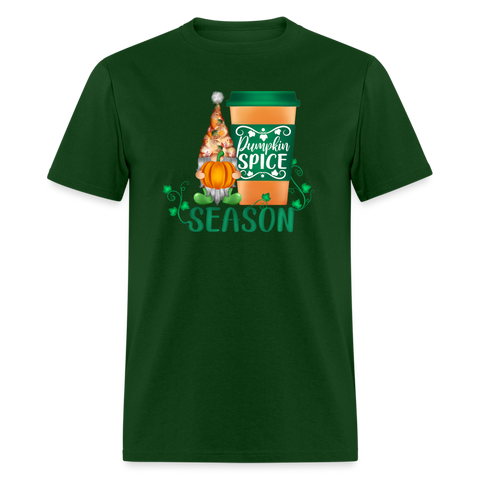 5104 1/4S Pumpkin Spice Season PREMIUM TSHIRT - forest green