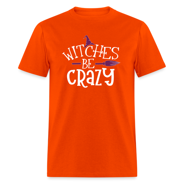 5112 1/4S Witches Be Crazy PREMIUM TSHIRT - orange