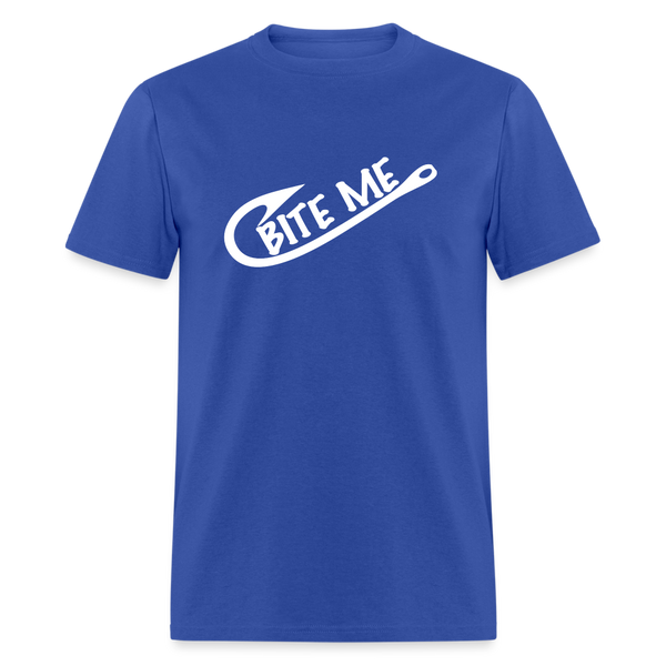 5114 1/4S Bite Me PREMIUM TSHIRT - royal blue