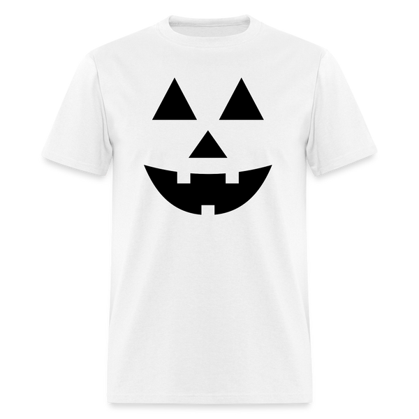 601 1/4S Pumpkin Face PREMIUM TSHIRT - white