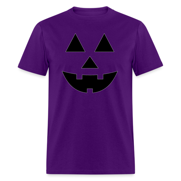 601 1/4S Pumpkin Face PREMIUM TSHIRT - purple