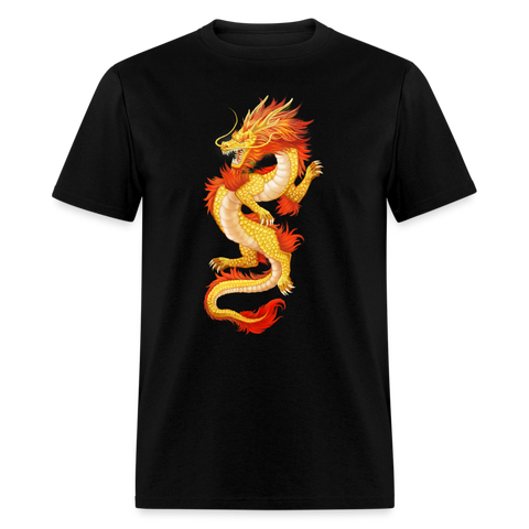 5118 Golden Dragon PREMIUM TSHIRT - black