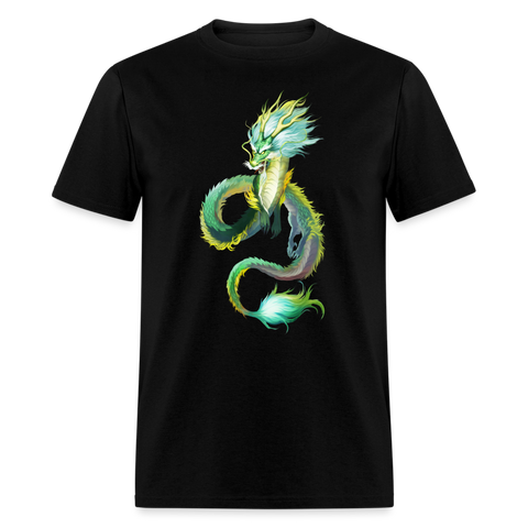 5119 Green Dragon PREMIUM TSHIRT - black