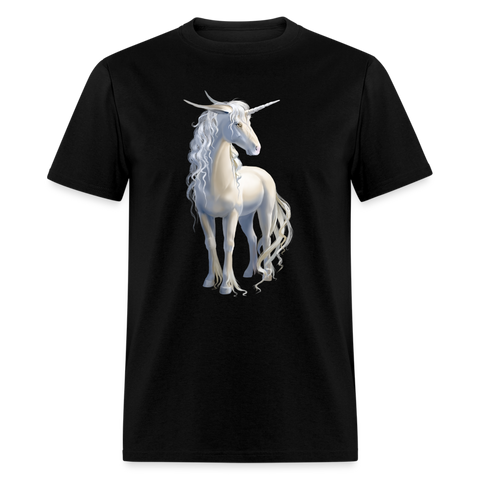 5123 1/4S Unicorn PREMIUM TSHIRT - black