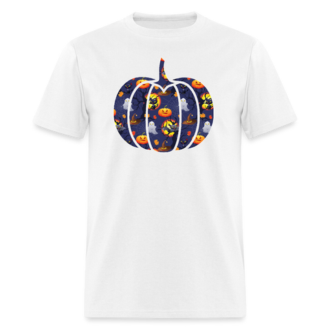 8045 1/4S Hallowed Tree Pumpkin PREMIUM TSHIRT - white