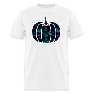 8043 1/4S RIP Hallow Pumpkin PREMIUM TSHIRT - white