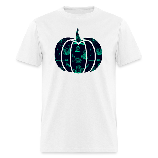 8043 1/4S RIP Hallow Pumpkin PREMIUM TSHIRT - white