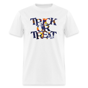 8045 1/4S Hallowed Tree Trick or Treat - white