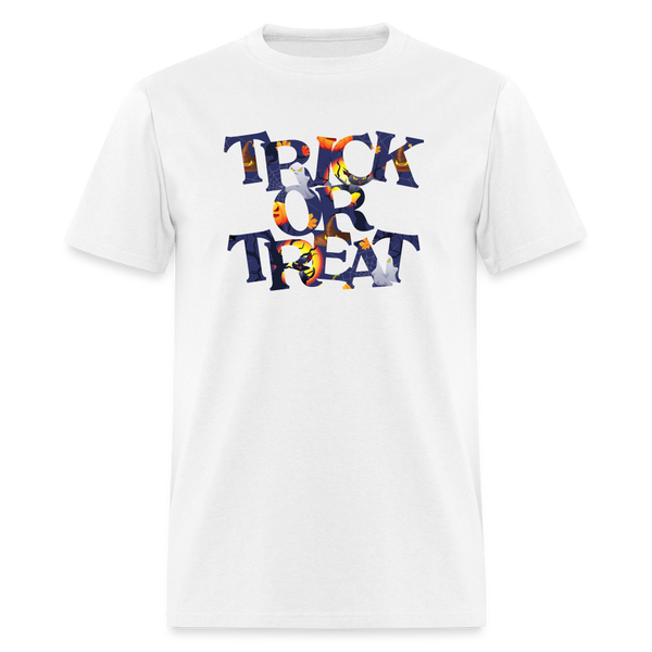 8045 1/4S Hallowed Tree Trick or Treat - white