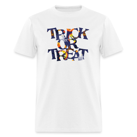 8045 1/4S Hallowed Tree Trick or Treat - white