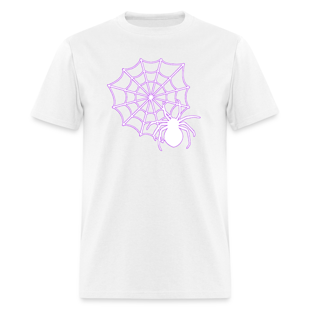 8039 1/4S Classic Hallow Webs Image in White P PREMIUM TSHIRT - white