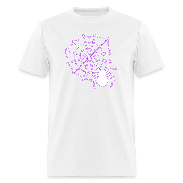 8039 1/4S Classic Hallow Webs Image in White P PREMIUM TSHIRT - white