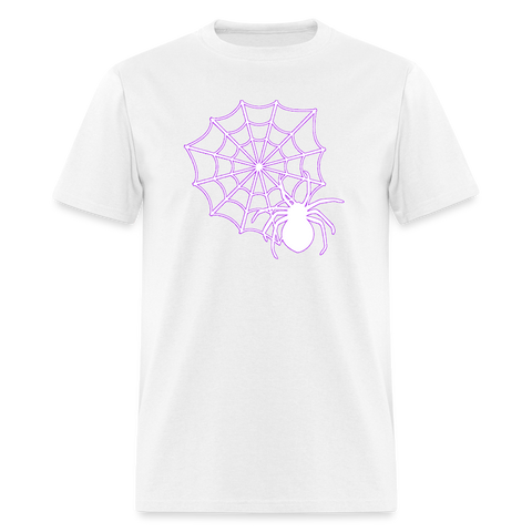 8039 1/4S Classic Hallow Webs Image in White P PREMIUM TSHIRT - white