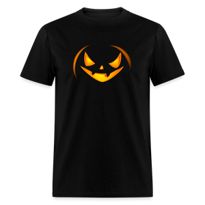 8050 1/4S Haunted Glow Pumpkin Image PREMIUM TSHIRT - black