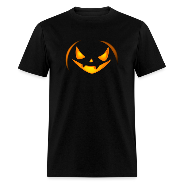 8050 1/4S Haunted Glow Pumpkin Image PREMIUM TSHIRT - black