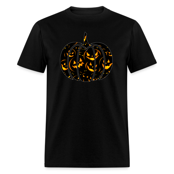 8050 1/4S Haunted Glow Pumpkin PREMIUM TSHIRT - black