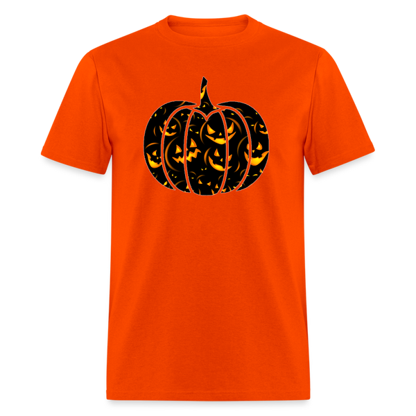 8050 1/4S Haunted Glow Pumpkin PREMIUM TSHIRT - orange