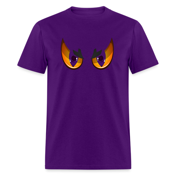 8041 1/4S Spooky Eyes Eyes #2 PREMIUM TSHIRT - purple