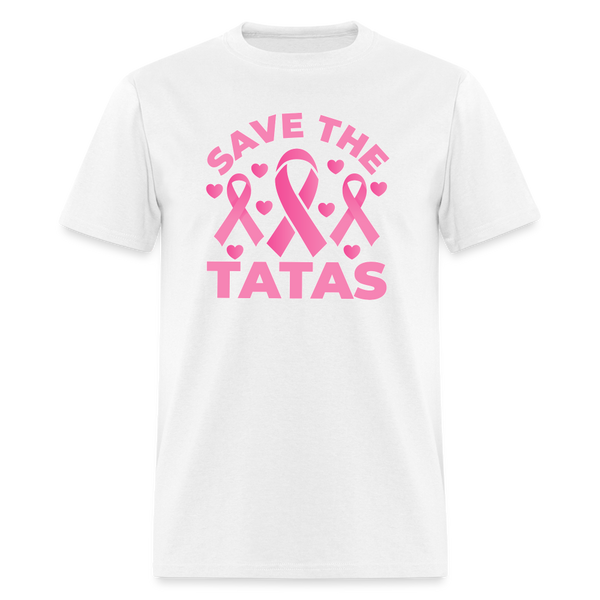 5131 Save The Tatas PREMIUM TSHIRT - white