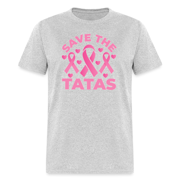 5131 Save The Tatas PREMIUM TSHIRT - heather gray