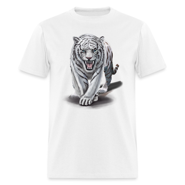 5117 1/4S White Tiger PREMIUM TSHIRT - white