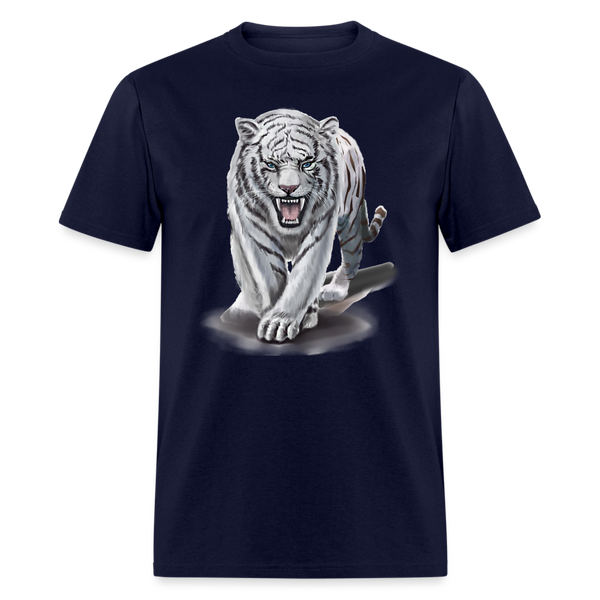 5117 1/4S White Tiger PREMIUM TSHIRT - navy