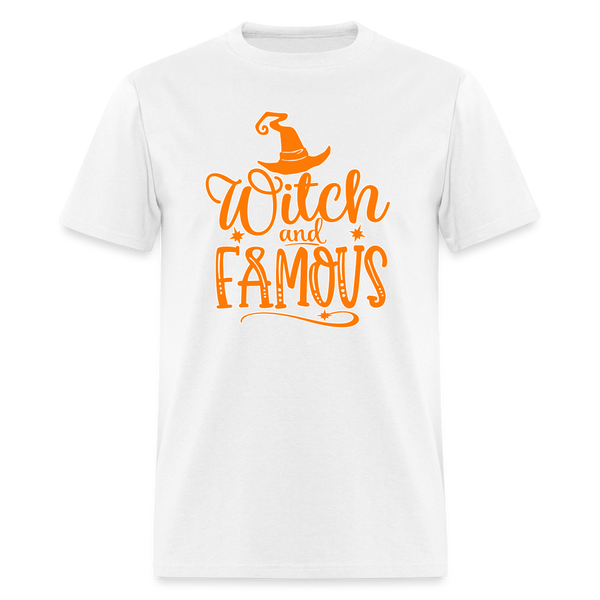 6754 1/4S Witch & Famous PREM TSHIRT - white