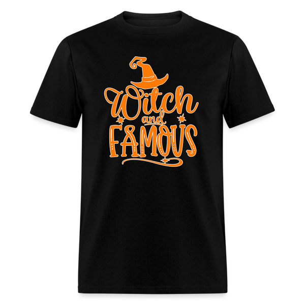 6754 1/4S Witch & Famous PREM TSHIRT - black