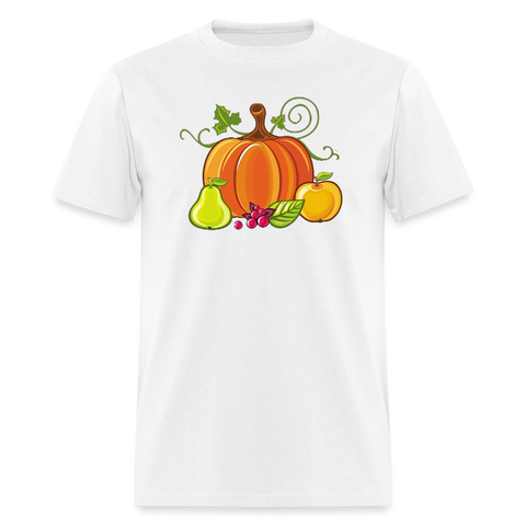 8283 1/4S Autumn Splendor Image PREM TSHIRT - white