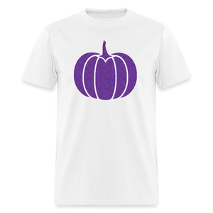 8276 1/4S Boo Ti Ful Pumpkin PREM TSHIRT - white