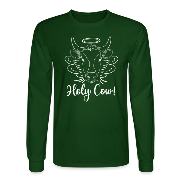 6755 4/4S Holy Cow PREM TSHIRT - forest green