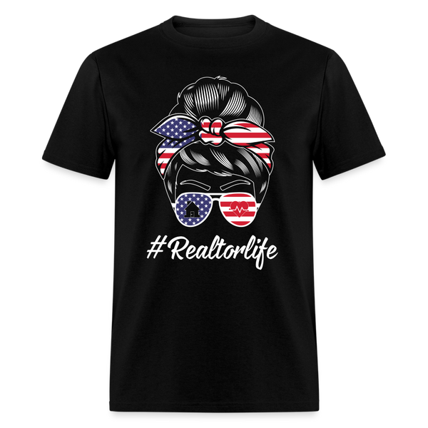 6787 1/4S #Realtorlife TSHIRT - black